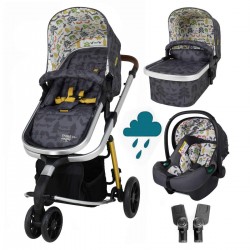 Cosatto Giggle 3 in 1 i Size Everything Travel System Bundle Nature Trail